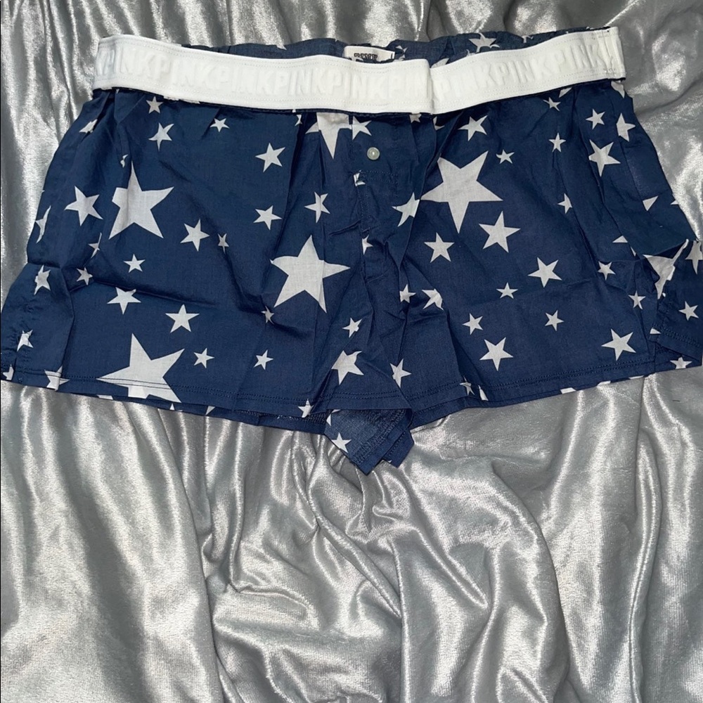 PINK SLEEP SHORTS